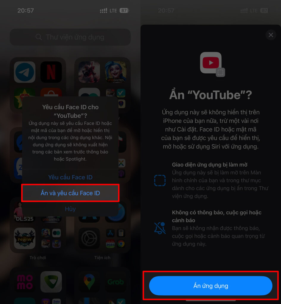 Cách ẩn ứng dụng trên iPhone