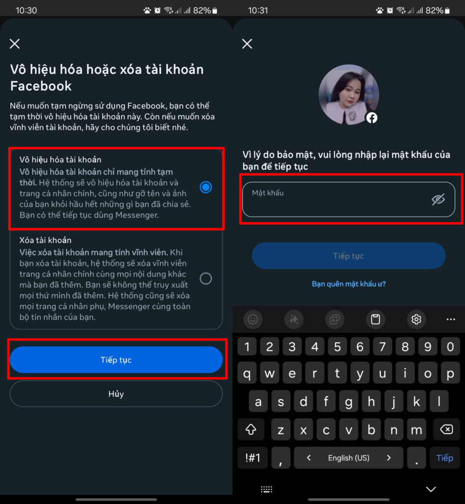 Cách vô hiệu hóa Facebook nhưng vẫn dùng Messenger
