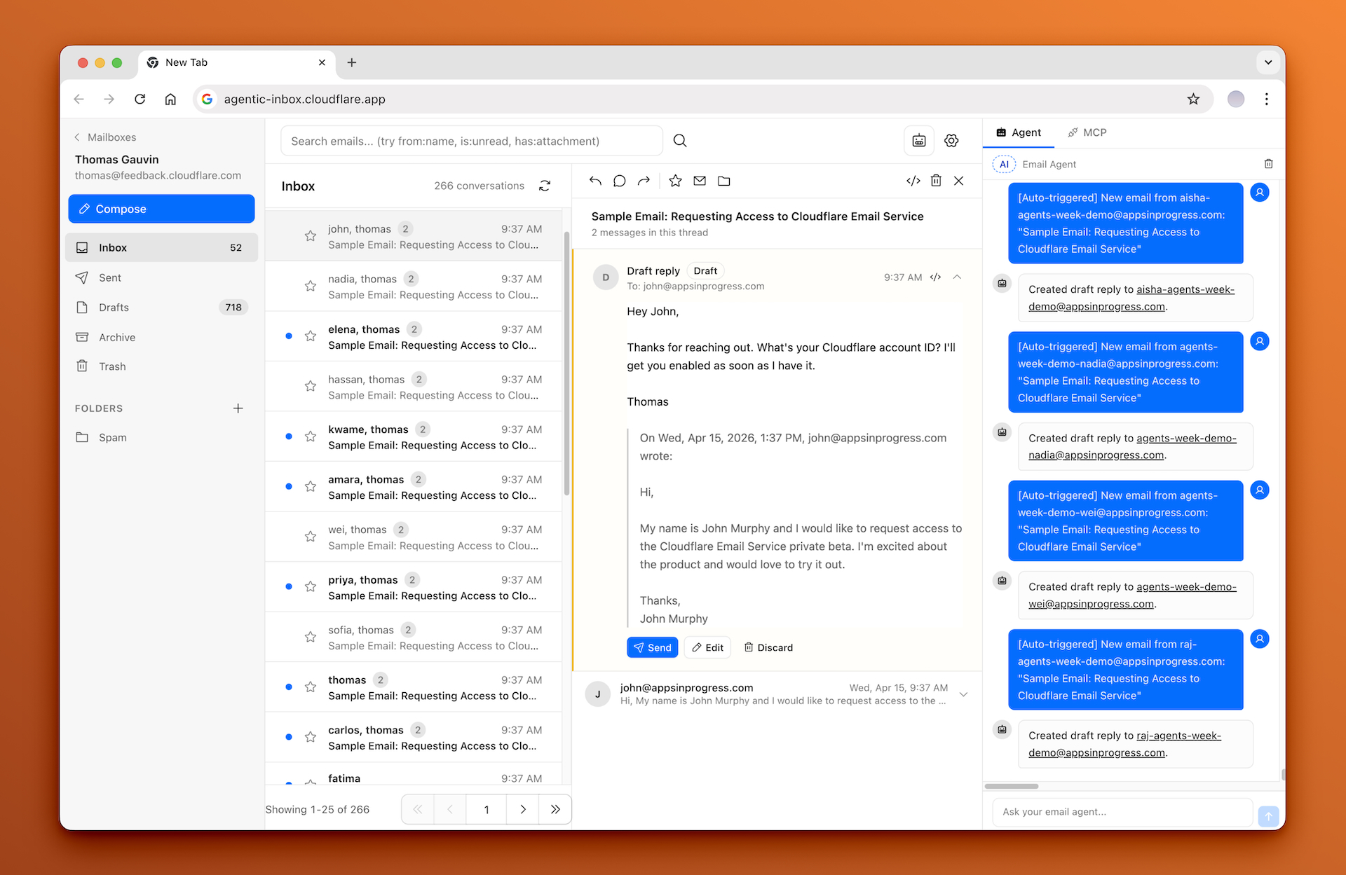 Agentic Inbox - Hướng dẫn triển khai email client AI agent self-hosted ...