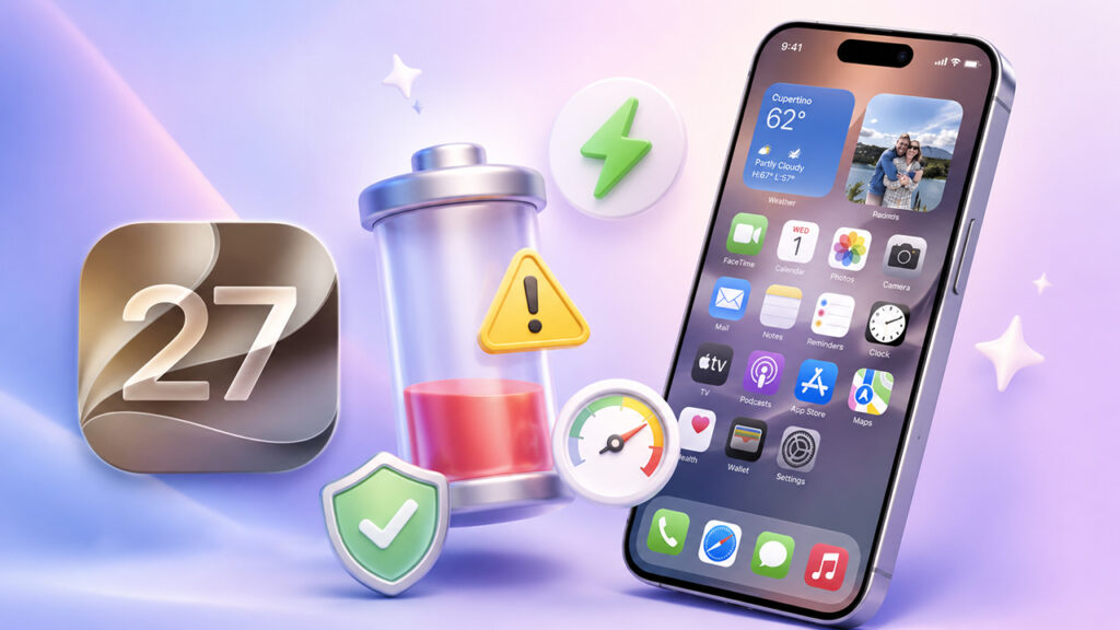 Cách khắc phục lỗi iOS 27 hao pin