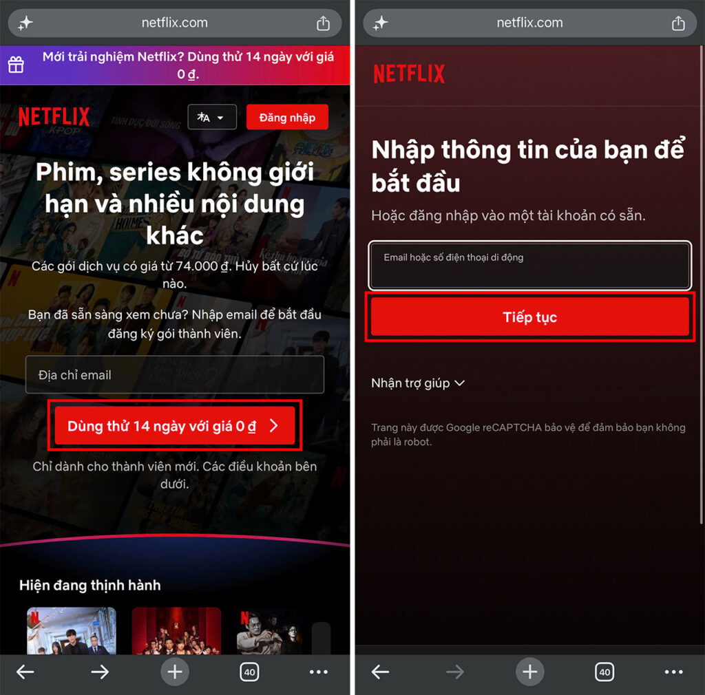 Cách nhận đến 30 ngày xem Netflix miễn phí